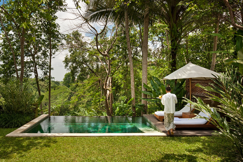 Privater Pool der Pool Suite